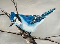 Art In A Box - Blue Jay by Janet Liesemer by "Art In A Box" Art Lessons